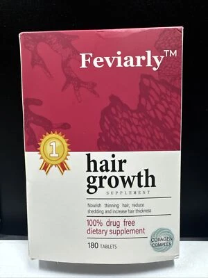 Like Viviscal - Suplemento dietético para el crecimiento del cabello con complejo de colágeno 180 comprimidos Foto 1 de 4