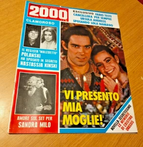 NOVELLA 2000 # 2 / 1979 - FABIO TESTI - URSULA ANDRESS - SANDRAMILO - RV3 - Picture 1 of 2