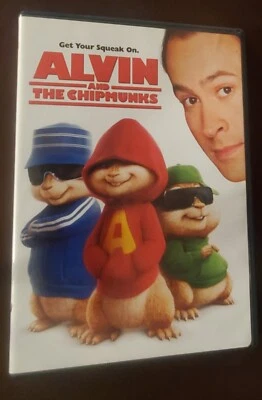 Alvin And The Chipmunks (DVD, 2008) Jason Lee David Cross B-12 - Image 1 of 3