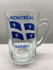 Mini tasse souvenir Montréal Québec Canada verre double coup de 2,9 pouces de haut. 3 oz