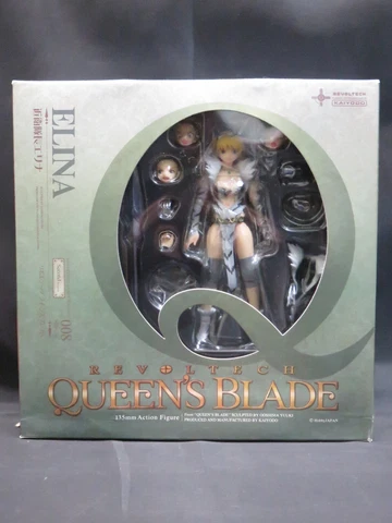 KAIYODO REVOLTECH Queens Blade: 008 Captain of the Royal Guard : Elina figure Cover