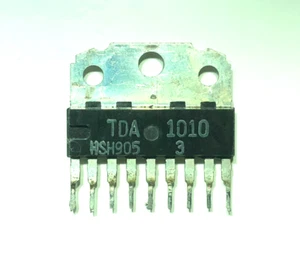 TDA1010 Audio Amplifier 6/10W 24V SIL-9 Genuine Philips part tested x 1 pcs - Picture 1 of 1