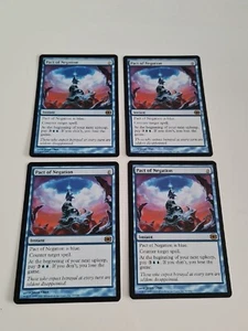 MtG, 4 x Pact of Negation, english Future Sight, good - Bild 1 von 2