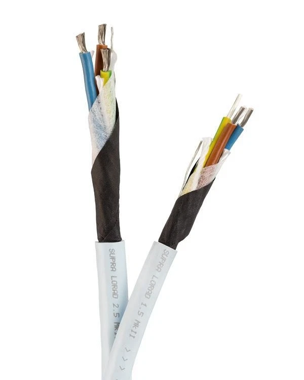 Supra Cables LoRad 3g1.5 - 3x1 5mm² Netzkabel Meterware