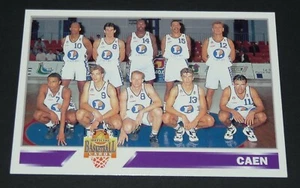 TEAM PRO B CAEN BASKET 1995 BASKETBALL FRANCE PANINI CARD - Imagen 1 de 2