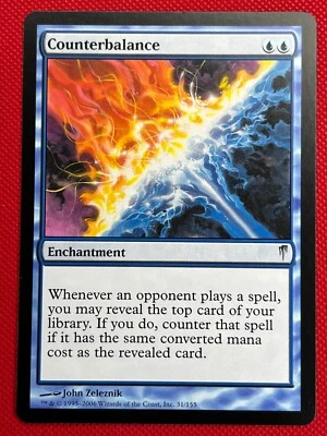 MTG 1X Counterbalance X1 Coldsnap Magic - NM - Image 1 of 2
