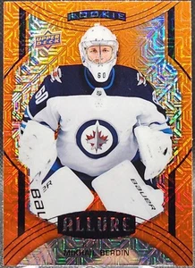 2020-21 Upper Deck Allure Mikhail Berdin RC #128 Orange Slice Winnipeg Jets - Picture 1 of 2
