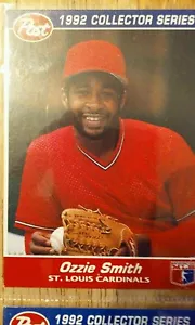 1992 Cartolina Serie Postale Collezionisti Ozzie Smith #8, St. Louis Cardinals - Foto 1 di 1