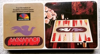 Vintage 1975 Selchow & Righter BACKGAMMON *New Sealed - Image 1 of 4