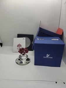 Swarovski Figur 283394 rote Rosen Vase 7,3 cm sehr guter Zustand - Bild 1 von 8