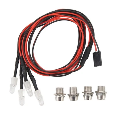 5x RC Car LED Light Kit 5mm Red Light Beads For For Hsp For For - Bild 1 von 4