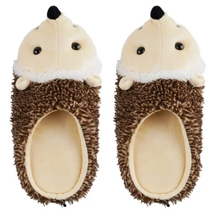 Cartoon Hedgehog Microfiber Slippers Washable Mop Slippers for Clean Office H... - Picture 1 of 5