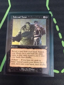 MTG Magic The Gathering Infernal Tutor RVR Rare Retro Frame Black Sorcery - Picture 1 of 1