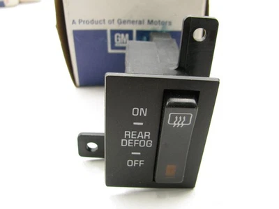 Interruptor descongelador ventana trasera Acdelco D7038 1990-1991 Buick Skylark nuevo OEM Foto 1 de 3