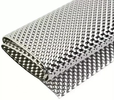 Motorsport Embossed Aluminium Heat Shield Material 300mm x 500mm Sheet Rally UK - Image 1 of 4