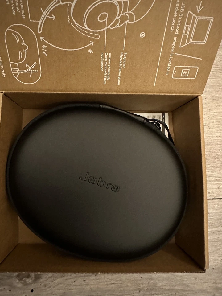 Jabra Evolve2 85 Wireless Stereo Headphones (Teams Edition + Jabra Link USB C - Image 1 of 3