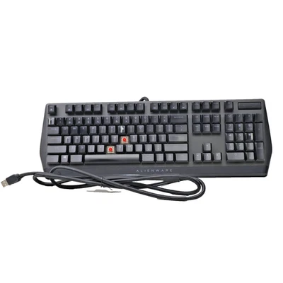 MISSING KEYS J+B Alienware AW510K RGB Wired Gaming Keyboard Black WORKING TESTED - Image 1 of 4