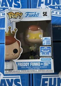 Grail Fundays 2025 Freddy Funko As Sinestro Corps Translucent Online LE 1000 PCS - Picture 1 of 9