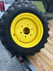 LVA14007 John Deere 4200 4210 4300 4310 14x7 ONE wheel 25x8.50x14 tire ONE - Picture 1 of 10