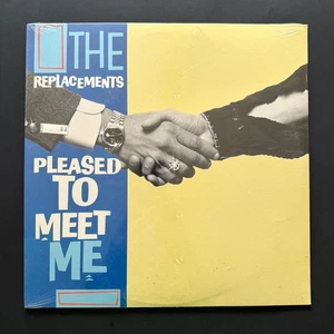THE REPLACEMENTS Pleased To Meet Me Vinyl Record Album SEALED Original Pressing - Picture 1 of 2