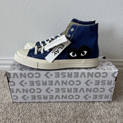 Comme des Garcons PLAY x Converse Chuck Taylor All-Star Hombres Talla 12 NUEVO Foto 1 de 4