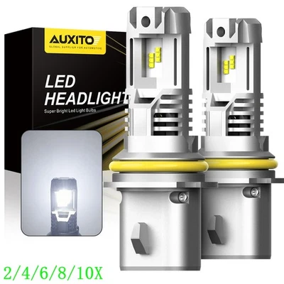 HB5 9007 LED Headlight Bulbs for 2000-16 Peterbilt Pete 200W 24000LM Hi Lo 2/4X - Image 1 of 4