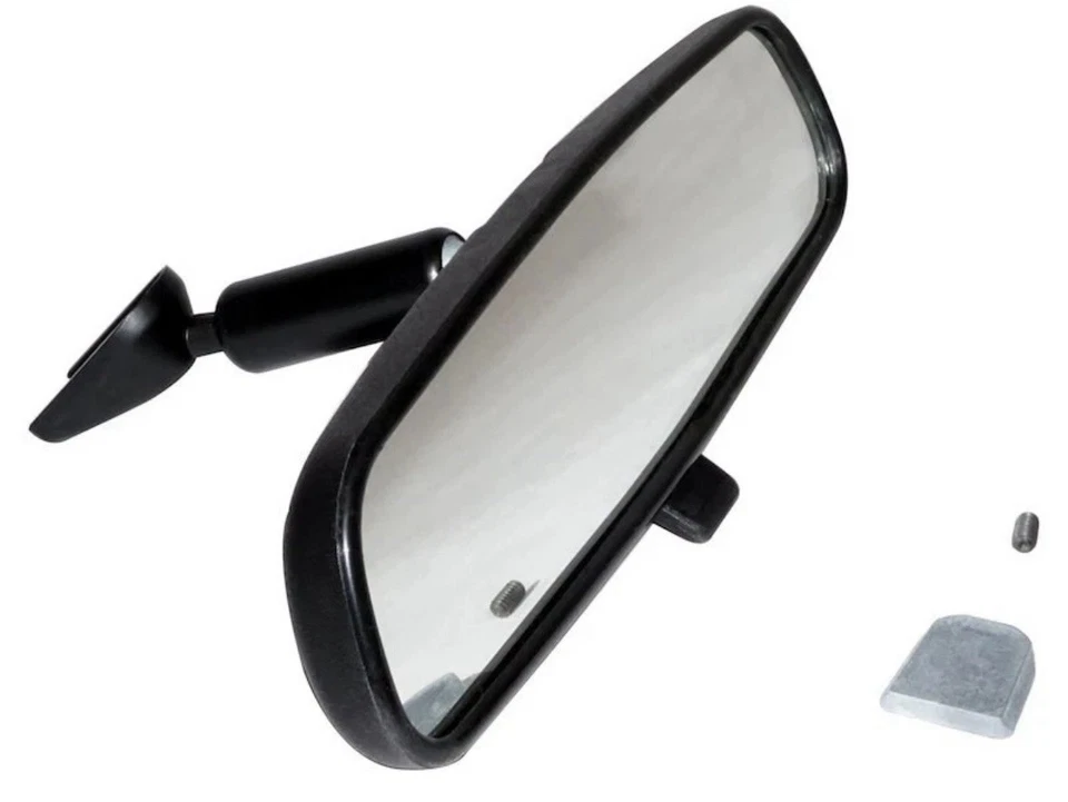 Crown Automotive 55156172AA Rearview Mirror for 2001-2017 Jeep Wrangler JK/TJ - Image 1 of 4