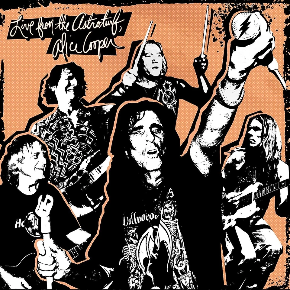 Alice Cooper Live from the Astroturf (Vinyl) Limited  12" Album with DVD - Image 1 of 2