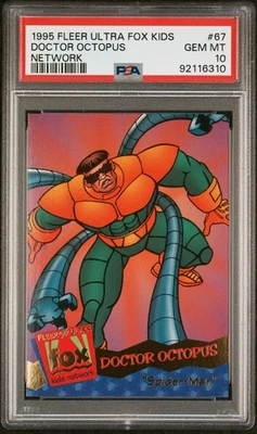 1995 Fleer Ultra Fox Kids Network #67 Doctor Octopus - PSA 10 (Pop 1) - Image 1 of 2