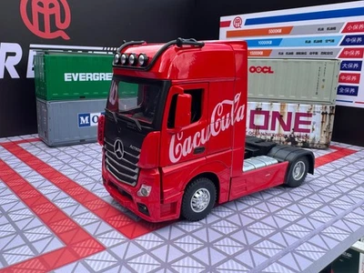 Mercedes Benz Actros Coca Cola Tractor Unit 1:24 Scale - Image 1 of 4