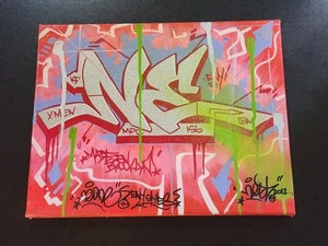 Banksy Death NYC Graffiti Art Original OOAK SUBWAY NE ONE SABER Cope New York  - Picture 1 of 19