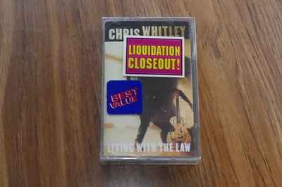 Chris Whitley, Living With the Law - 1991 Cassette - NEW - SEALED Foto 1 de 3