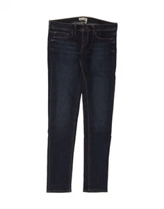 Pantalones de mezclilla ajustados para mujer ROXY W30 L33 azul marino algodón CV10 - Imagen 1 de 3