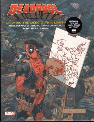 Deadpool: Desenhando o Merc com uma boca selada HC com estampa exclusiva Reilly Brown - Imagem 1 de 2