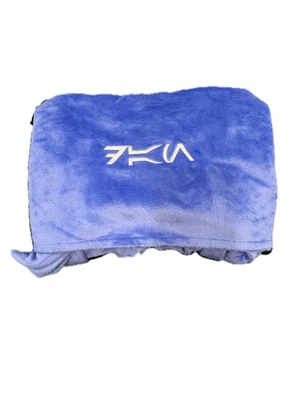 Star War Blue and Black Pillow Blanket, embroidered as shown - Image 1 of 4