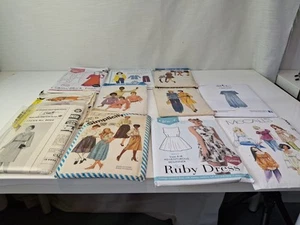 BUNDLE 11 SEWING PATTERNS Simplicity McCalls Butterick Stitches Simple Sew JM130 - Picture 1 of 12