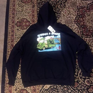 MENS PREMIUM GARAGE CHEECH & CHONG CANNABIS TOUR PULLOVER HOODIE XXL - Picture 1 of 7