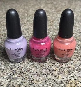 Sephora Collection Set of 3 Mini Nail Polish 3.75ml Brand New Spring/Summer - Picture 1 of 1