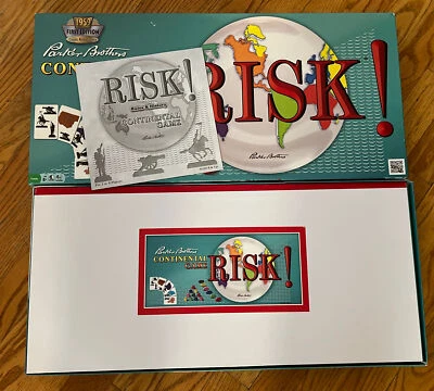 Risk 2013 Continental 1959 First Edition Classic Reproduction Board Game - Image 1 of 4