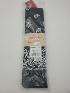 Levi's 100% Cotton Multi-Purpose Bandana - BLACK - 3 Pack