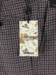 Murano Plantsmen Alex Pants Men’s 29x32 Black White Slim Fit Stretch Waistband - Picture 1 of 9