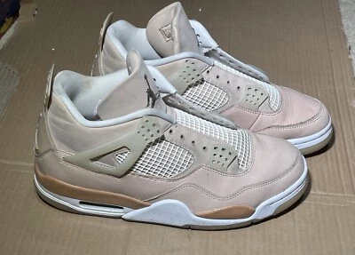 Nike Air Jordan 4 Retro Shimmer W Size 10.5W/9M DJ0675-200 OG Tan Bred Brown - Image 1 of 4