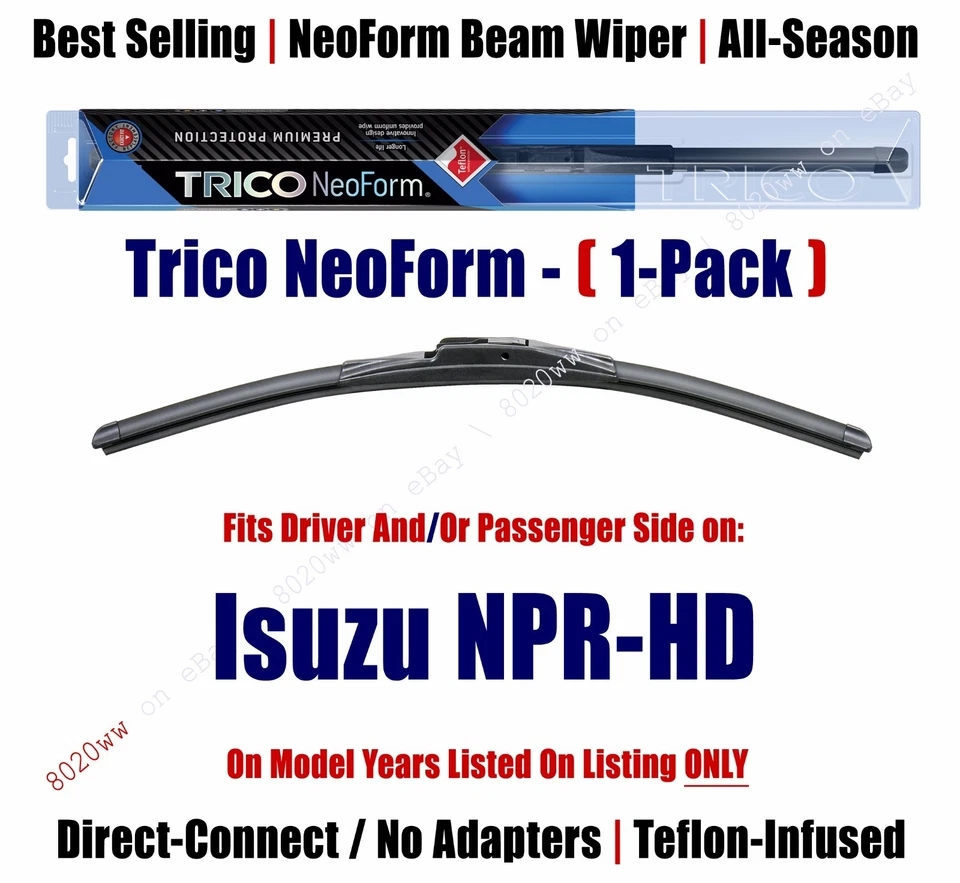 Escobilla limpiaparabrisas Super Premium NeoForm (cantidad 1) apta 1999+ Isuzu NPR-HD - 16200 Foto 1 de 1