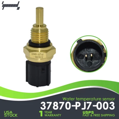 OEM Coolant Temperature Sensor Switch 37870-PJ7-003 For Honda Accord Aacura MDX - Image 1 of 4