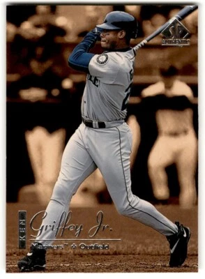 1999 SP Authentic Sample Ken Griffey Jr. #NNO Seattle Mariners - Image 1 of 2