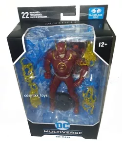 DC MULTIVERSE THE FLASH INJUSTICE 2 MCFARLANE TOYS ACTION FIGURE - Picture 1 of 2