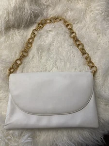 Rare Kleinberg Sherrill Crossbody Handbag Gold Chain - Picture 1 of 14