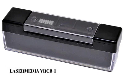 Cepillo de limpieza de discos antiestático con cepillo lápiz óptico y caja de almacenamiento de Lasermedia Foto 1 de 4
