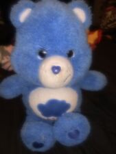 Care Bears 14" Grumpy Bear Plush Blue Collectible ** pre-owned**