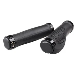 Cycling Handle Bar Grips Bicycle Handlebar Bike LOCK-ON Handlebars Grip Black - Picture 1 of 2